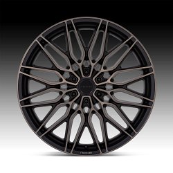 Niche Calabria 6 NC278MT Machined Black Dark Tint Custom Wheels 3